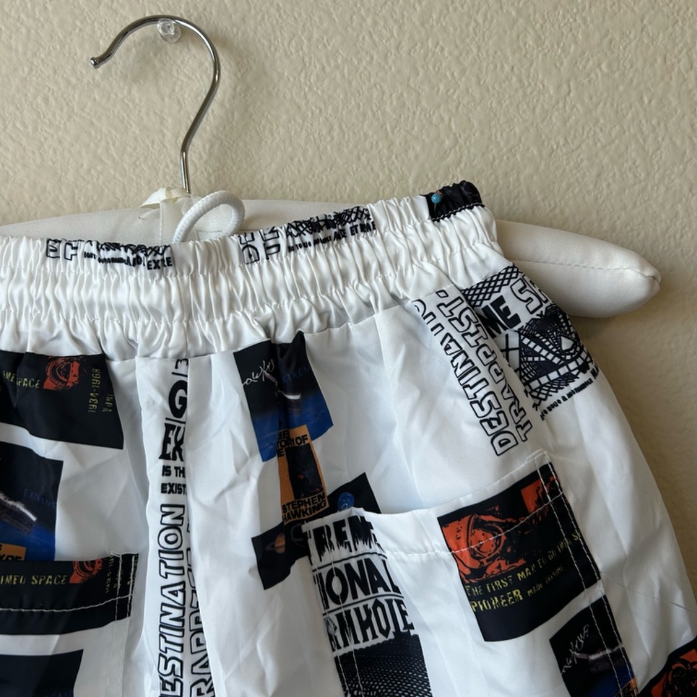 Sports Shorts With Back Pockets Tie Waist Time Space Made Extreme by Shein Small - Picture 6 of 12